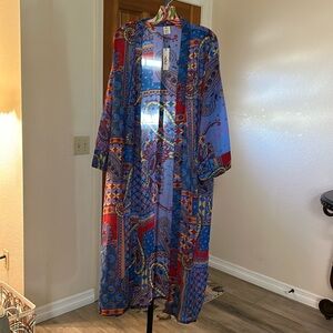 Raj Light weight Paisley Duster